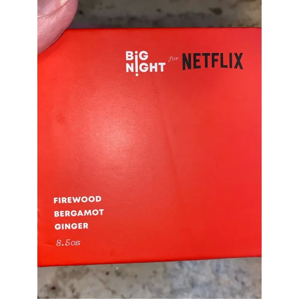 NEW in box BIG NIGHT for Netflix Candle